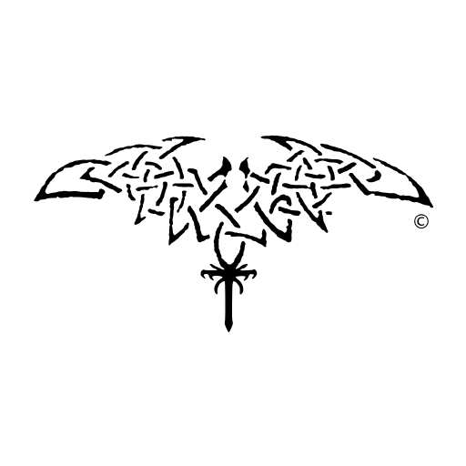 Emblem icon, black