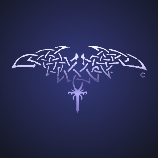 Emblem icon, violet